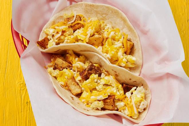 Potatoes, Egg, & Cheese Taco