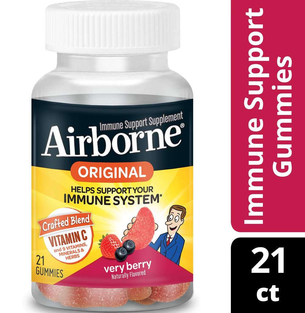 Airborne Original Mix Berry Immune Support Gummies (1.5 oz)