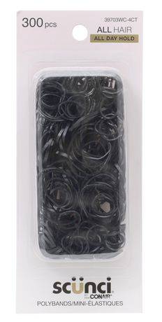 Scunci Balck Polyband (20 g)