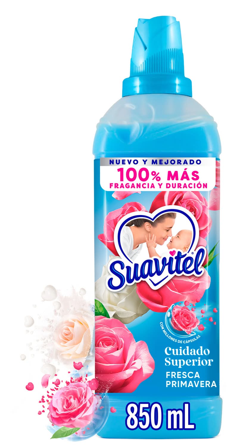 Suavitel · Suavizante de telas fresca primavera (850 ml)