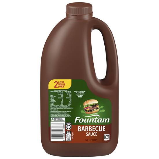 Fountain Barbecue Sauce Value pack Bbq Sauce 2L