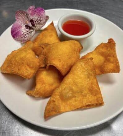 6 Piece Crab Rangoon Chinese Appetizer