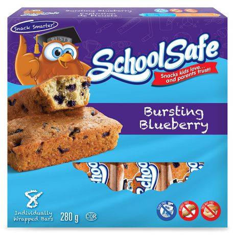 School Safe Bursting Blueberry Bars (280 g)