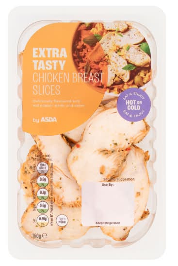 ASDA Extra Tasty Chicken Breast Slices (160g)
