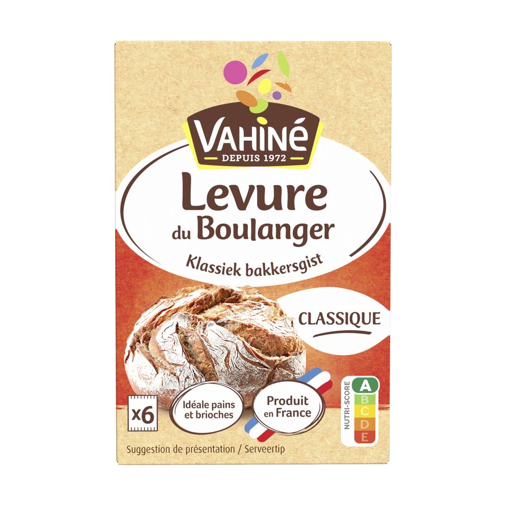 Vahiné - Levure du boulanger traditionnelle (48g)