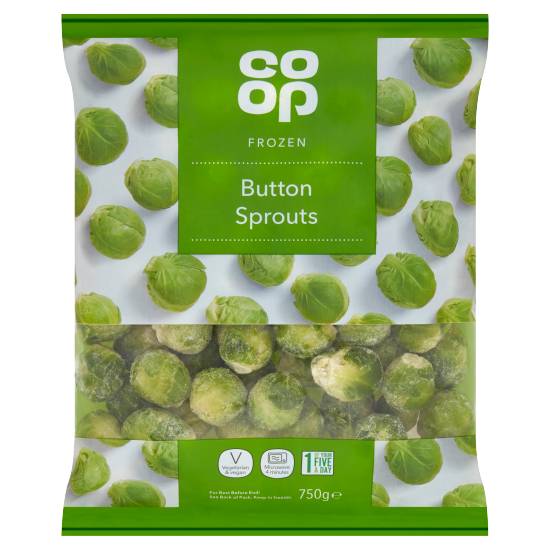 Co-op Frozen Button Sprouts (750g)