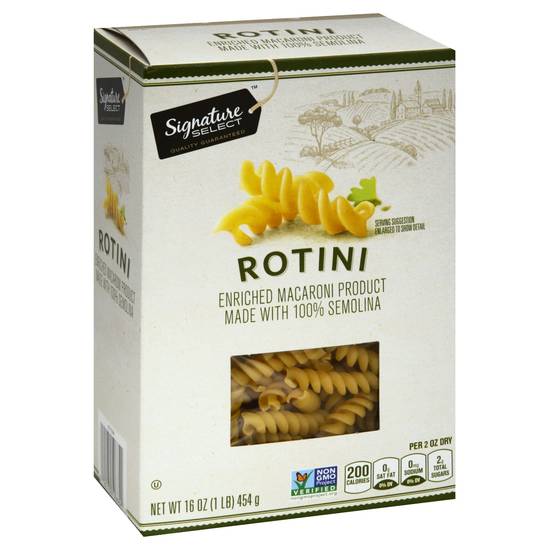 Signature Select Rotini Pasta Made With Semolina (16 oz)