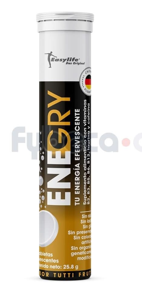 Energry Tabletas Easylife Esfervescentes T/6