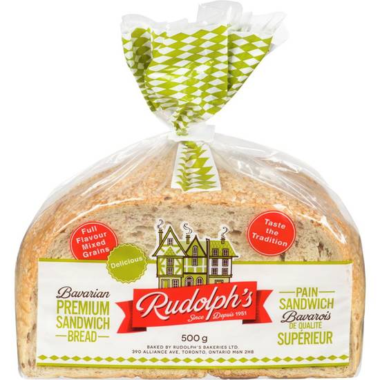 Rudolph's Bavarian Premium Sandwich Bread (500 g)