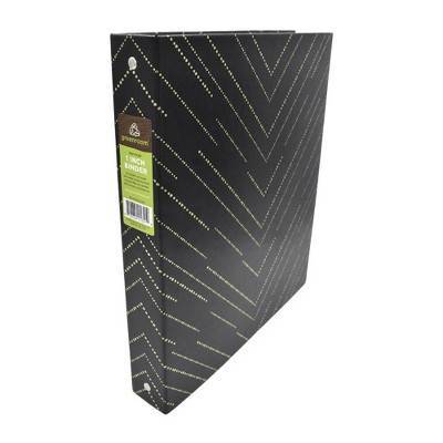 Greenroom 1" 3-Ring Binder Chevron