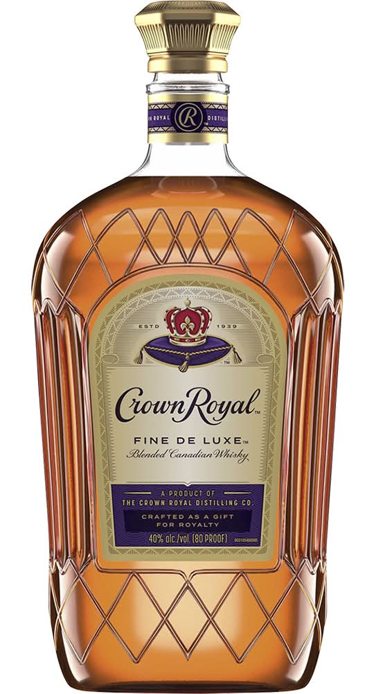 Crown Royal Fine De Luxe Blended Canadian Whisky (1.75 L)