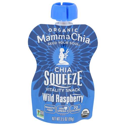 Mamma Chia Organic Wild Raspberry Squeeze