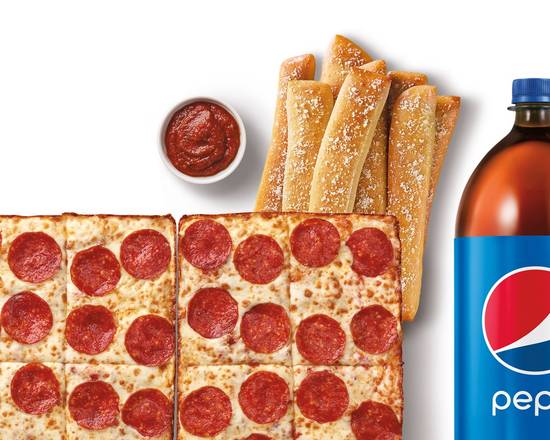 Detroit-Style Deep Dish Meal Deal