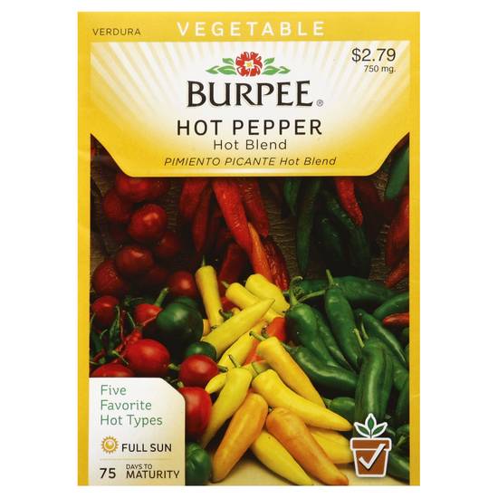 Burpee Hot Pepper Seeds