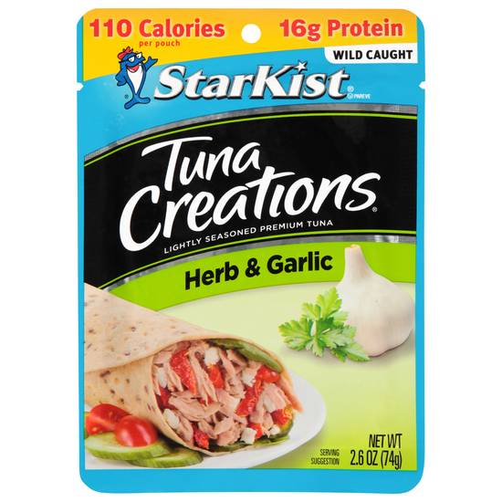 Starkist Herb & Garlic Tuna Creations