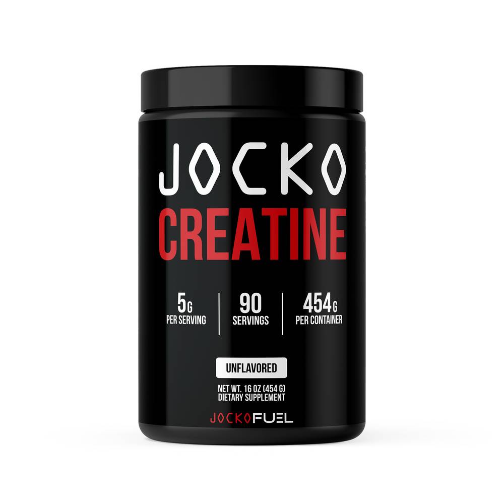 Jocko Creatine Dietary Supplement Powder - Unflavored, 16 oz