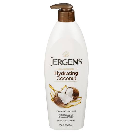 Jergens Oil-Infused Hydrating Coconut Moisturizer