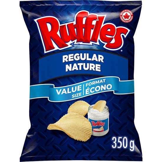 Ruffles Regular Potato Chips Value Size (350 g)