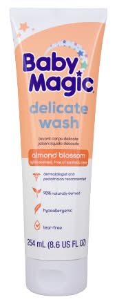 Baby Magic Delicate Body Wash, Almond Blossom (8.6 fl oz)
