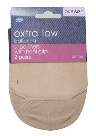 Boots Ballerina Shoe Liners Nude