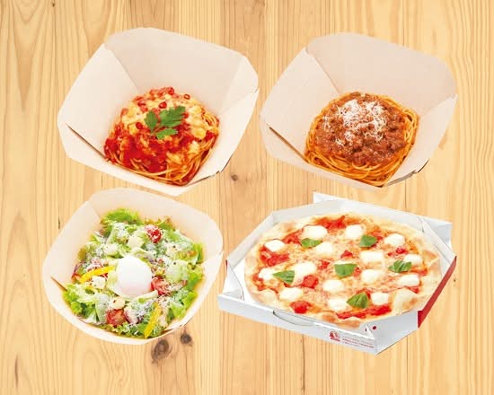 人気商品Cセット（パスタ2品・サラダ1品・ピッツァ1品）
