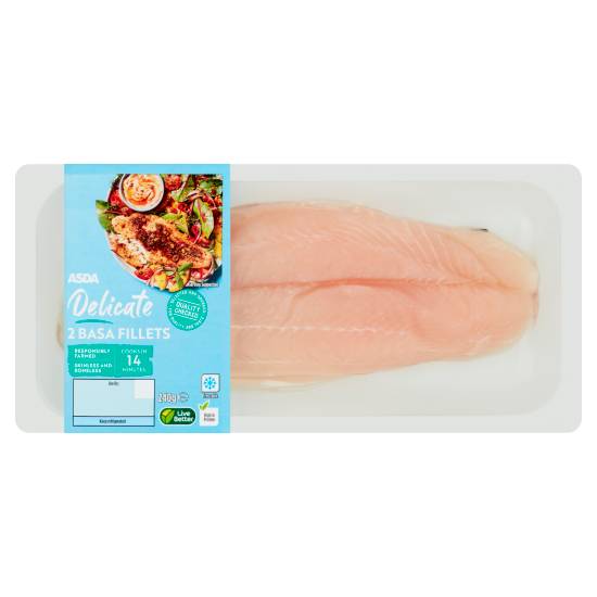 ASDA Delicate Basa Fillets (240g)