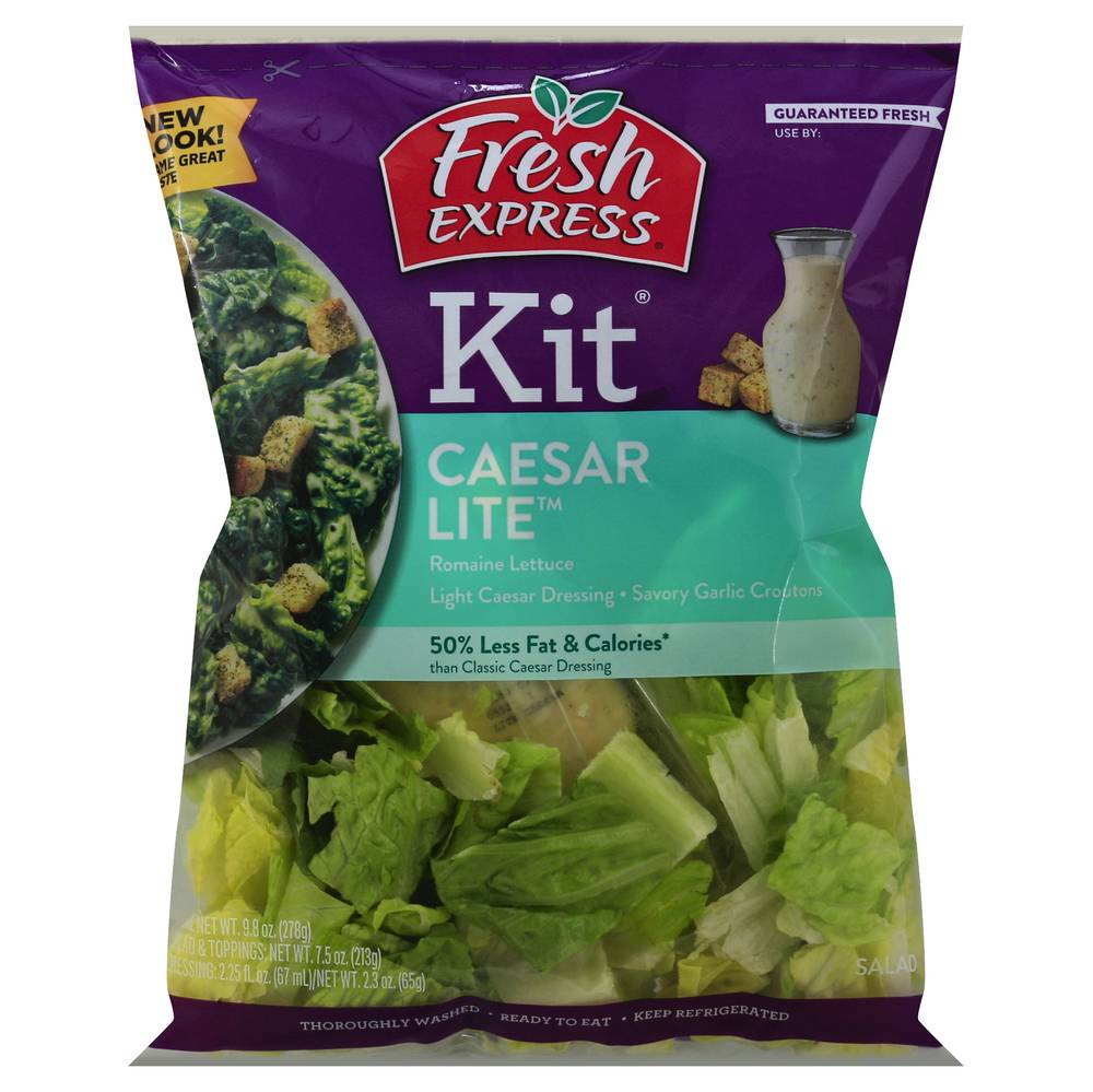 Fresh Express Caesar Lite Salad Kit