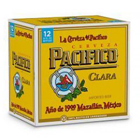 Pacifico Clara Beer 12 Pack 12ozBottle