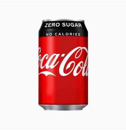 Cocacola Zero Can