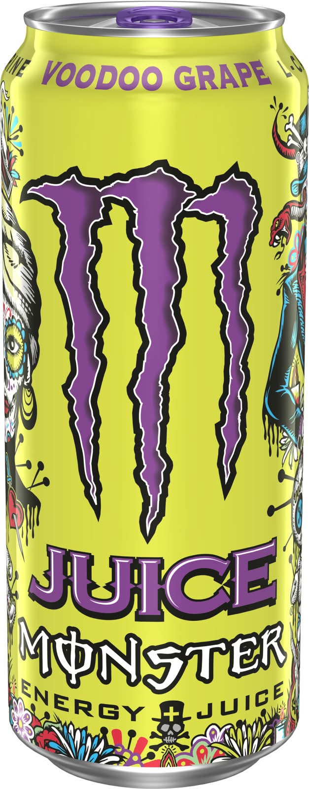 Monster Energy Energy Drink, Voodoo Grape (16 fl oz)