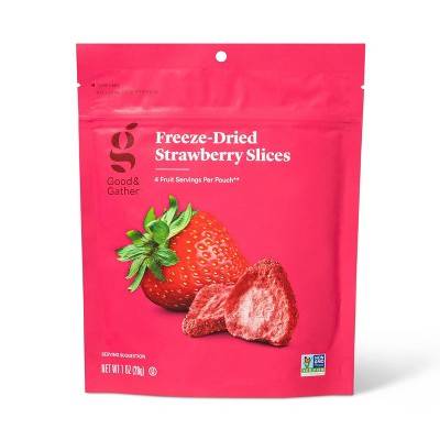 Good & Gather Freeze Dried Strawberry Slices (1 oz)