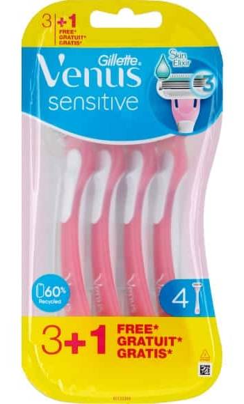Gillette Venus - Rasoirs jetables sensitive, female (4)