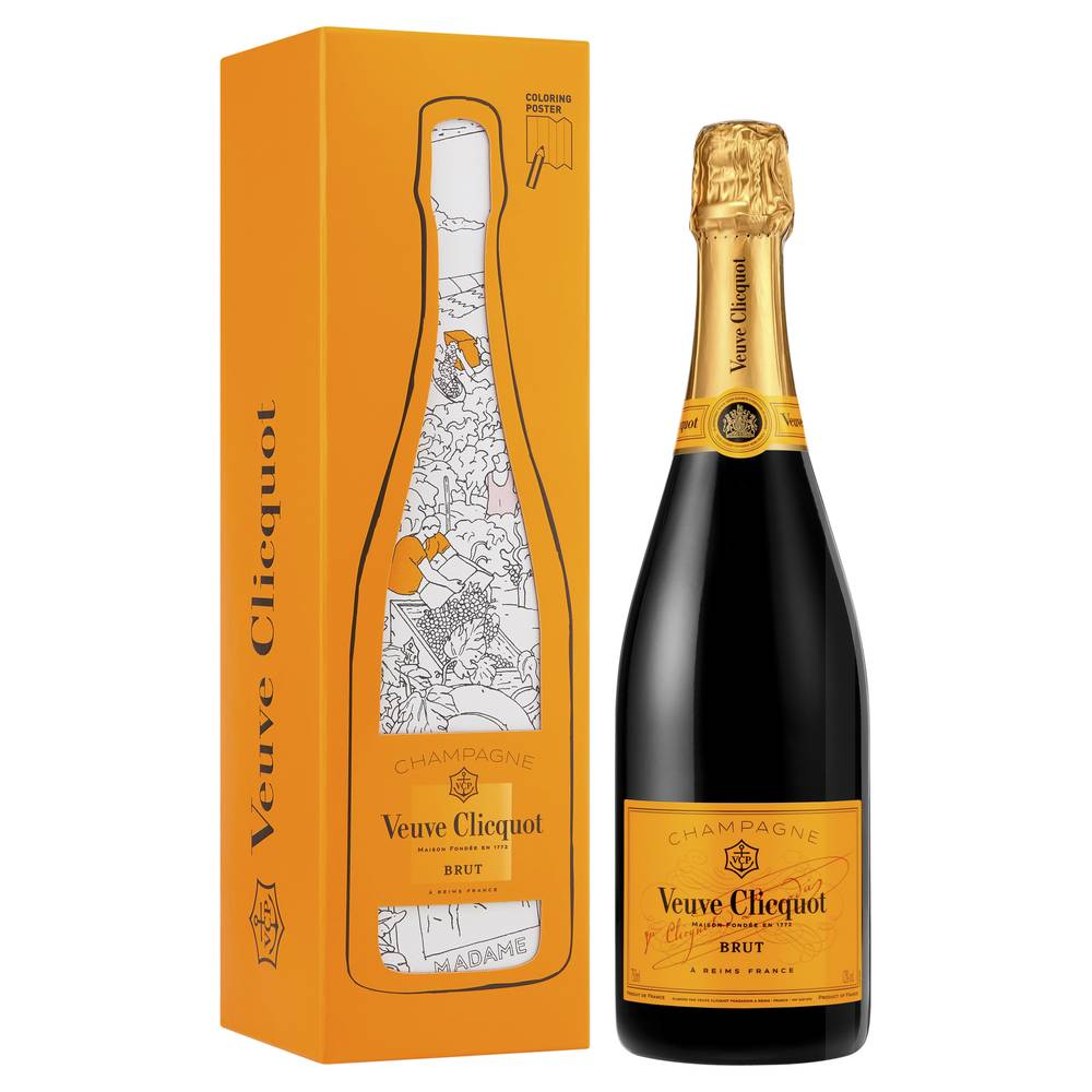 Veuve Clicquot Yellow Label Brut Limited Edition Gift Box Delivery Near