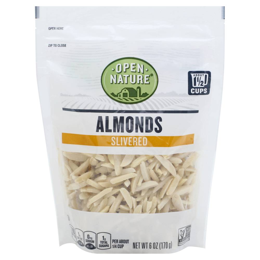 Open Nature Almonds Slivered