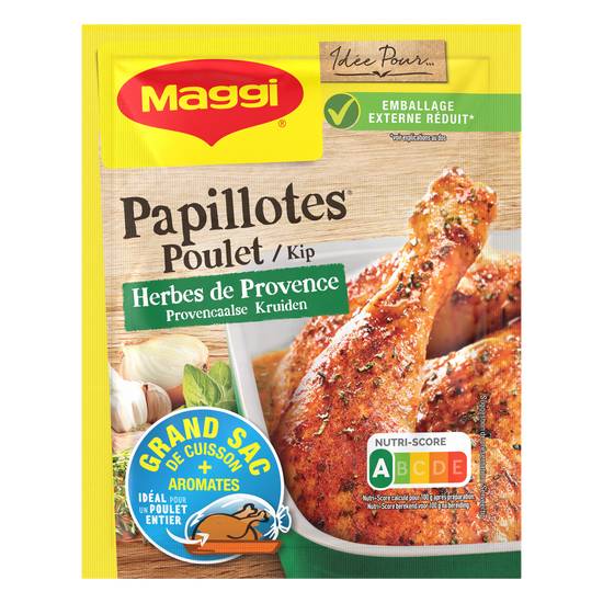 Maggi - Papillotes pour poulet herbes de Provence
