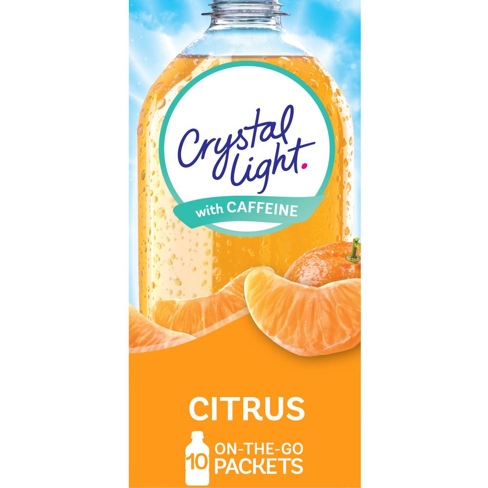 Crystal Light Citrus Powdered Drink Mix (10 ct, 0.09 oz)