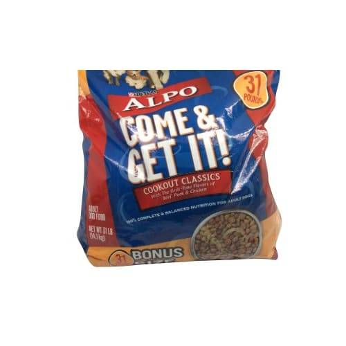 Come & get it dog outlet food