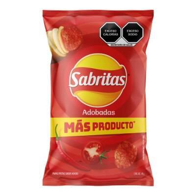 Papas Sabritas® Adobadas 48 Gr