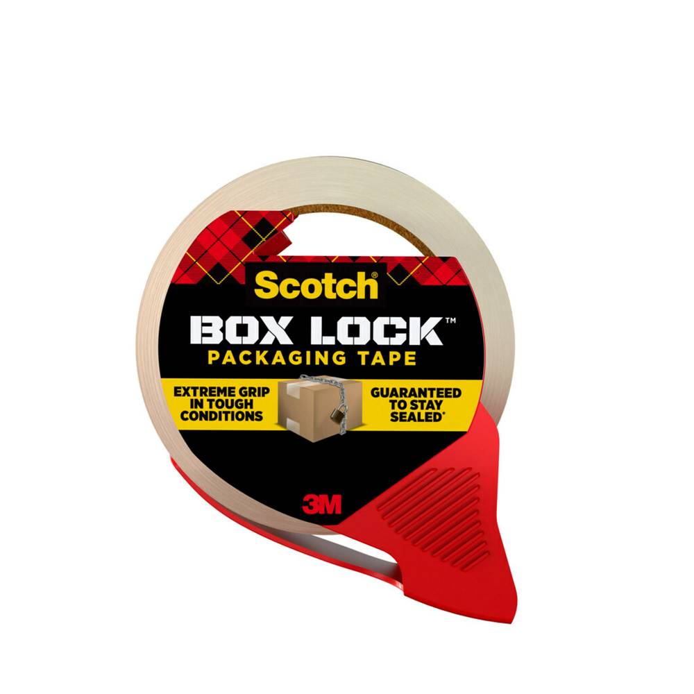 Scotch Box Lock Clear Packing Tape