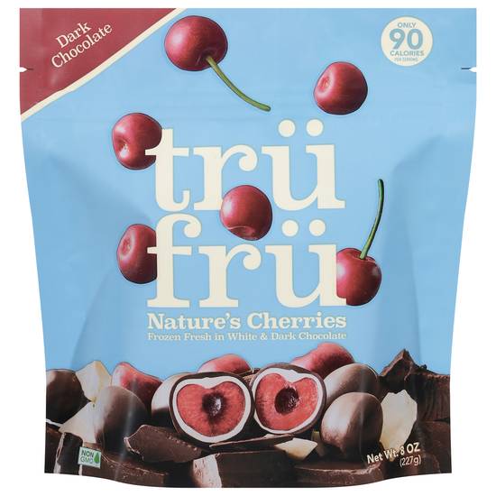 Tru Fru Dark Chocolate Nature's Cherries
