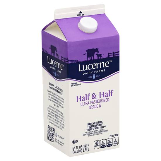 Lucerne Half & Half Ultra-Pasteurized