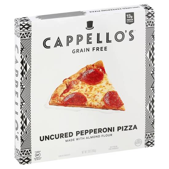 Uncured Pepperoni Pizza Cappello's 12 oz