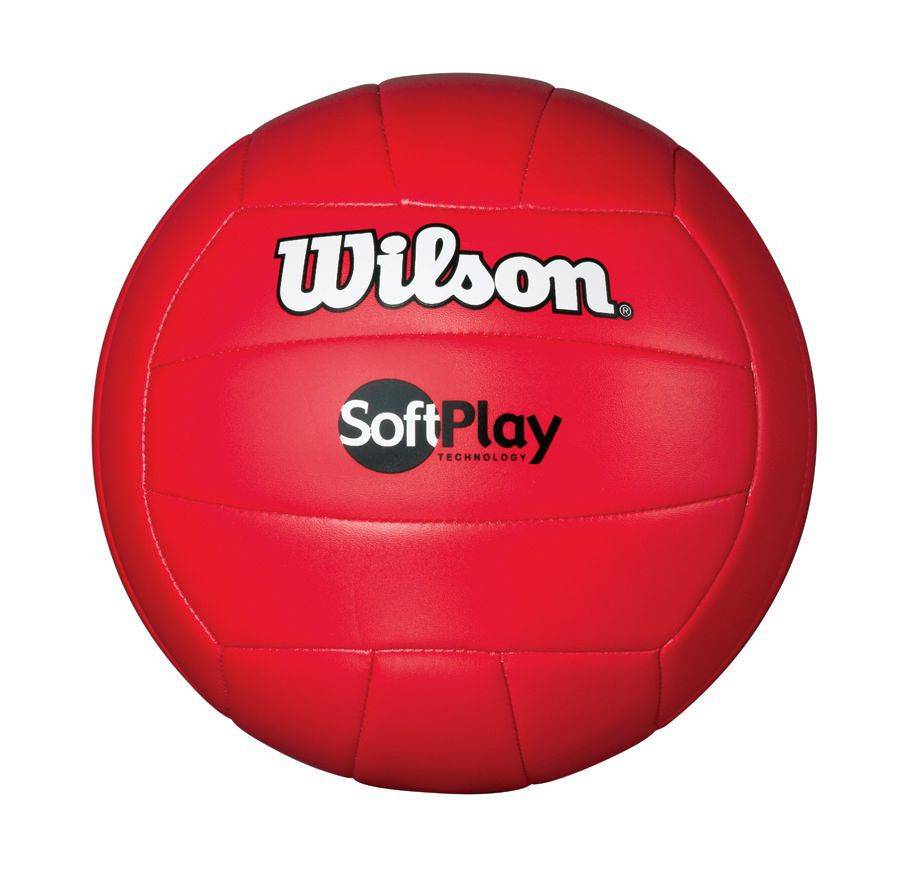 Wilson Softplay Volleyball Ball Red Delivery Near Me Order Online
