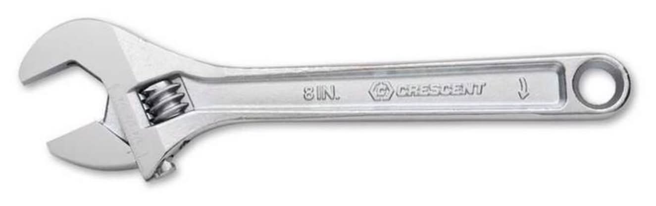 Crescent Metric And Sae Adjustable Wrench 8 In. L 1 Pc