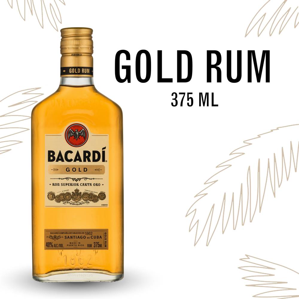 Bacardí Gold Rum (375 ml)