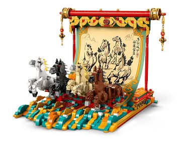 Galloping Horses Canvas