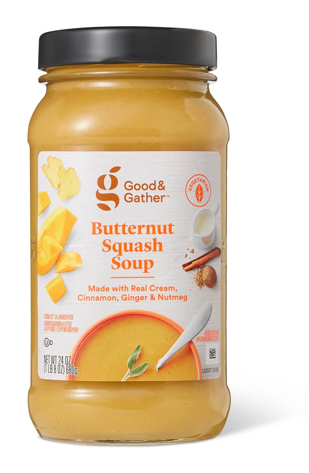 Good & Gather Vegetarian Soup, Butternut Squash (24 oz)