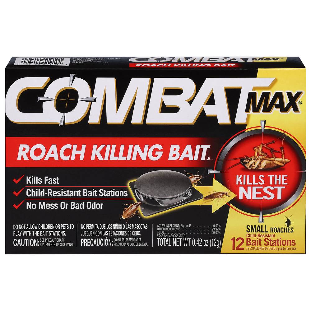 Combat Roach Killing Bait Stations (0.42 oz)