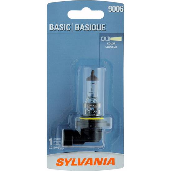 Sylvania Basic Halogen Headlight 12.8 V 9006 (1 unit)