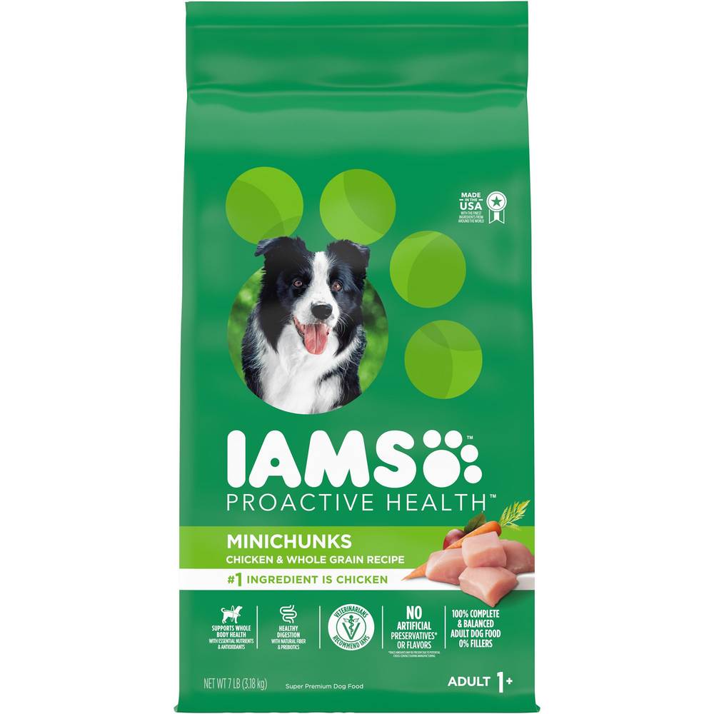 Iams Proactive Health Adult Minichunks Premium Dog Food (7 lbs)